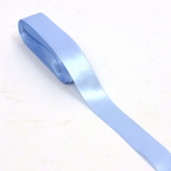 Fita Cetim Liso CF-005 22mm 10m Azul Bebê