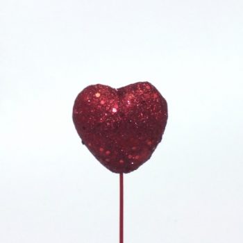 Decorativo Coracão Cheio 06cm 1pc