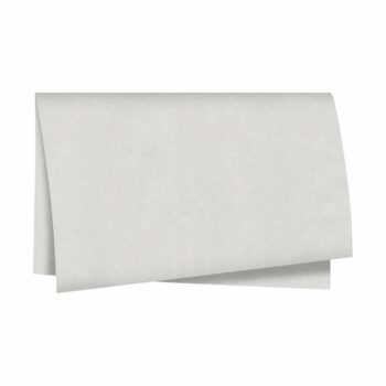 Papel Kraft Liso 50cmx70cm 25fls Branco