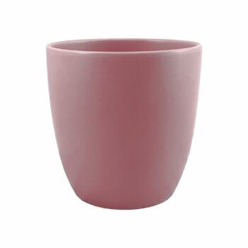 Vaso Cerâmica Mate 13cmx10cmx15cm 1pç Rosé