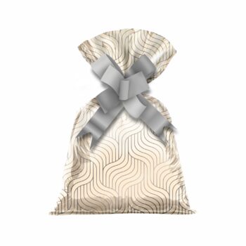 Saco Poli Metalizado Mônaco 30cmx45cm 50pc Barbante