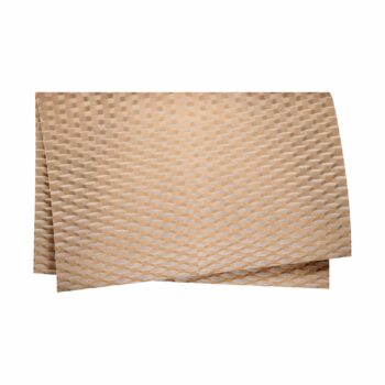 Papel Colmeia Kraft 49cmx49cm 20fls Natural