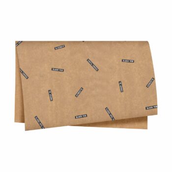 Papel Kraft Conta Comigo 68cmx79cm 25fls Natural/Preto