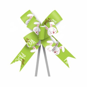 Laço Maxi Paperlook Pop Páscoa 24mmx50cm 10pc Verde