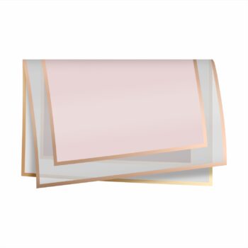 Poli Acetinado Tipo Coreano 56cmx55cm 20fls Line Off White