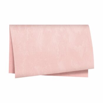 Papel Colmeia Dupla Face Kraft 49cmx49cm 20fls Rosa Pétala/Ballé