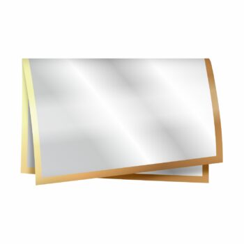 Poli 400 Quadrado Classic 67cmx67cm 25fls Incolor/Ouro