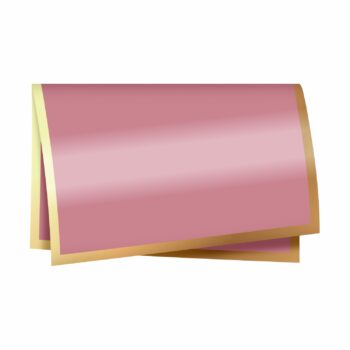 Poli 400 Quadrado Classic 67cmx67cm 25fls Rosé/Ouro