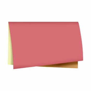 Poli Dupla Face Liso 68cmx65cm 25fls Rosa Blush/Ouro