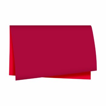 Poli Dupla Face Liso 68cmx65cm 25fls Vermelho/Vermelho Cherry