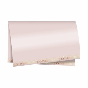 Poli 400 Flores Pra Você 68cmx68cm 25fls Nude/Ouro