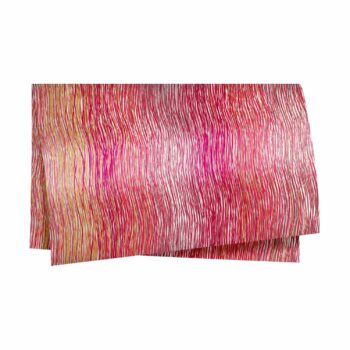 Poli Flow 49cmx69cm 50fls Vermelho/Ouro