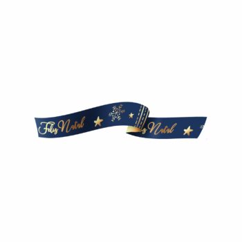 Fita Maxi Celebrar 16mmx50m Azul Marinho/Ouro