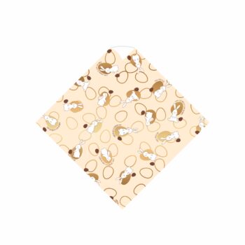 Saco P/ Ovo Pratik Perolado Carinho E Docinho 35cmx35cm 25fls Barbante