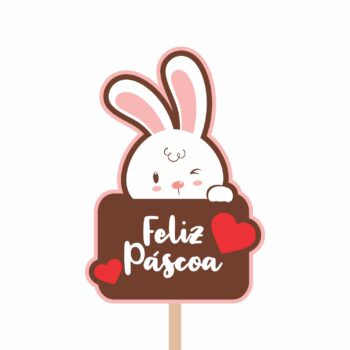 Pick MDF Chocolove 59mmx84mm 1pç Marrom