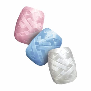 Fitilho Sortido Candy 5mmX10m 6pçs Azul/Rosa/Branco