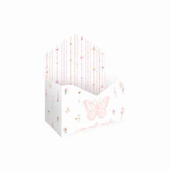 Caixa Envelope Blossom 22cmx12cmx13cm 3pç Branco