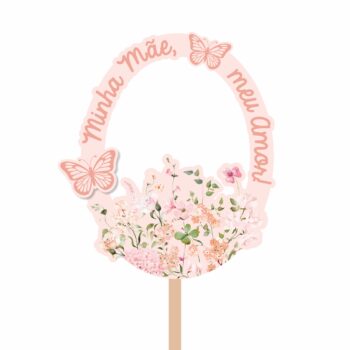 Pick MDF Blossom 71mmx88mm 1pç Coral Claro