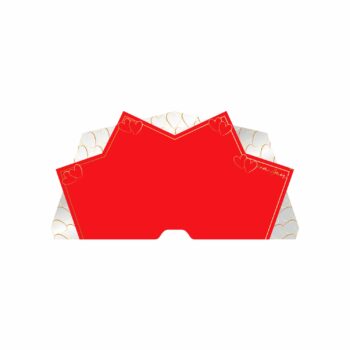 Bouquet Francês Modern Love 25fls Vermelho/Ouro