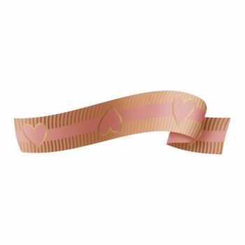 Fita Maxi Modern Love 32mmx100m Rosé/Ouro