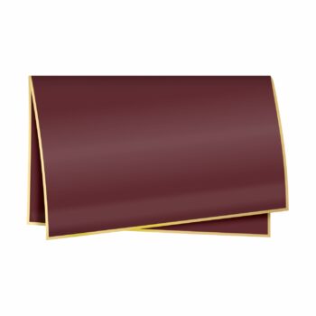 Poli 400  Coreano Lumiere 57cmx57cm 20fls Merlot/Ouro