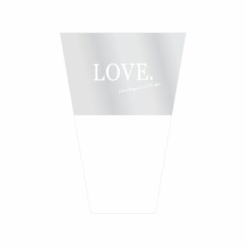 Manga Poli 400 Romance 28cmx9cmx45cm 50pç Branco