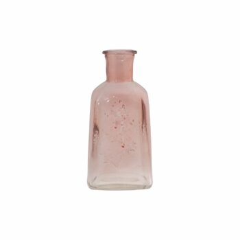 Vaso Vidro Verbena 3,5cmx19cm Rosa