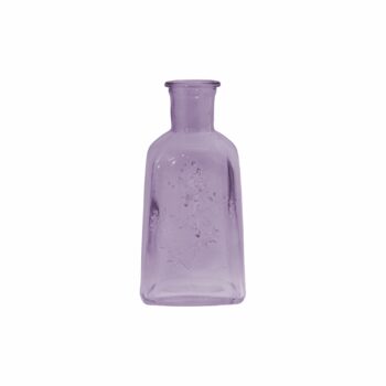 Vaso Vidro Verbena 3,5cmx19cm Lilás