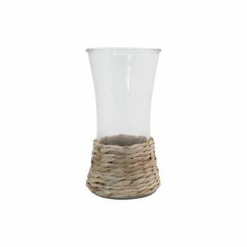 Vaso Vidro Boho 9cmx20cm Incolor