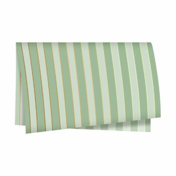Poli 400 Acetinado Coreano Felicitá 49cmx69cm 20fls Verde Chá/Ouro