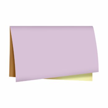 Poli Dupla Face Liso 68cmx65cm 25fls Lilás Malva/Ouro