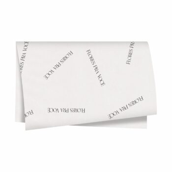 Papel Kraft Flores Pra Você 68cmx79cm 25fls Branco/Preto