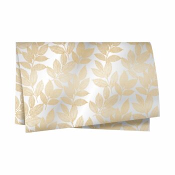 Poli Entre Folhas 49cmx69cm 50fls Incolor/Ouro