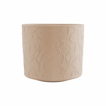 Vaso Cerâmica Alba 14cmx12cm 1pç Nude