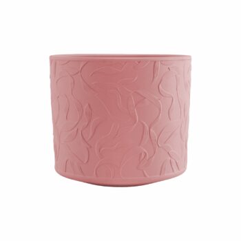 Vaso Cerâmica Alba 14cmx12cm 1pç Rosé