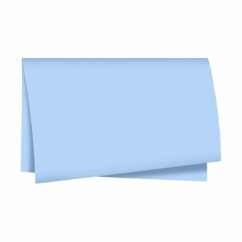 Papel Seda Liso 49cmx69cm 100fls Azul Claro