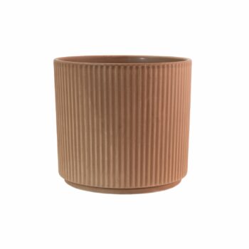 Vaso Cerâmica Lume 15,4cmx13,8cm 1pç Marrom
