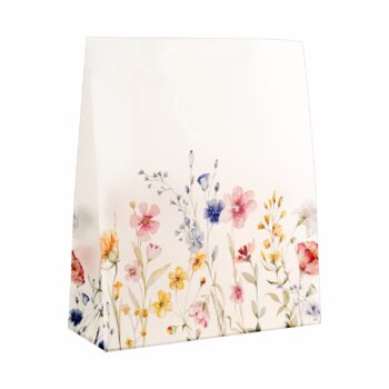 Sacola PVC Jardim 26,8cmx9,8cmx32cm 1pç Multicolorida